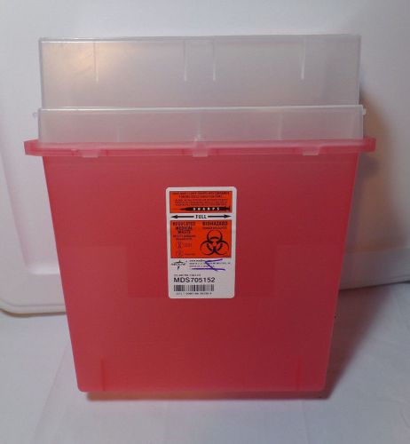 Biohazard Patient Room Sharps Container 5 QT