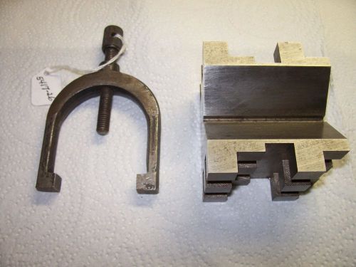 V Block, Brown &amp; Sharpe No. 750-B Machinist Inspection V Block, USA