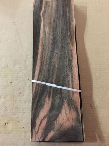 Wood Veneer Ebony 5x15 20 Pieces Total Raw Veneer &#034;EXOTIC&#034; EB3 2-26-15