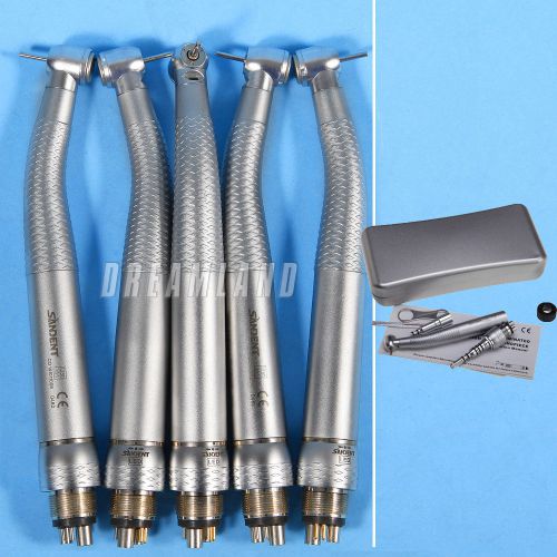 5 Pcs Dental LED Fiber Optic 6-hole High Speed Handpiece fit KaVo Multiflex lux