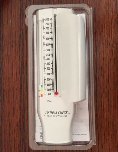 Philips Respironics AsthmaCheck Peak Flow Meter w/ Asthma Management Zone New