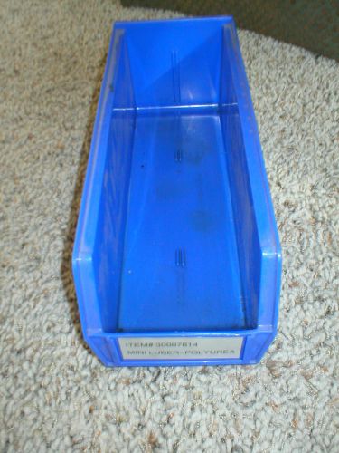 AKROBIN 30-234 DARK BLUE PLASTIC STACKING BIN