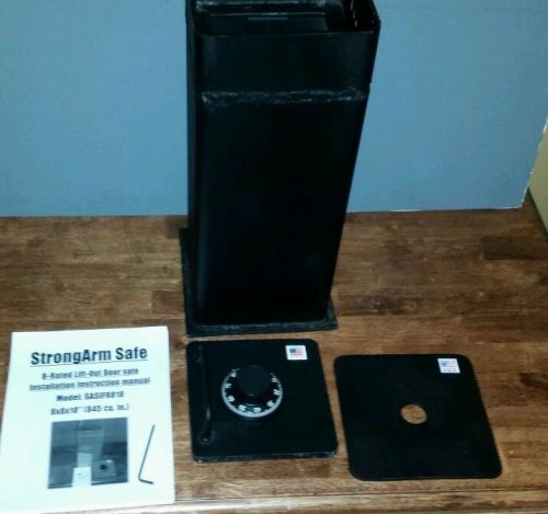 8x8x18 steel in floor lift-out door safe 845 cu in. for sale