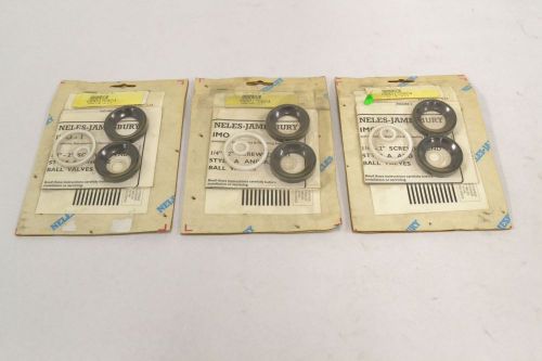 LOT 3 NEW NELES JAMESBURY IMO-1 VALVE REPAIR KIT REPLACEMENT PART B313804