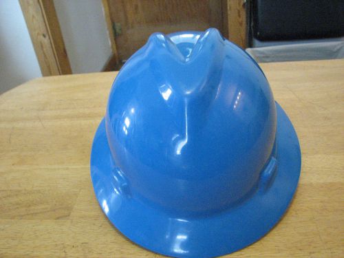 Blue full brim hard hat for sale