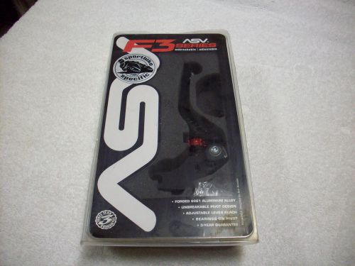 ASV INVENTIONS SHORTY BLACK F3 SPORT CLUTCH LEVER YAMAHA HONDA DUCATTI CRF340-SK