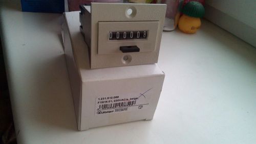 KUBLER Brand Mechanical Counter,F1B16.01, 230VAC,New!