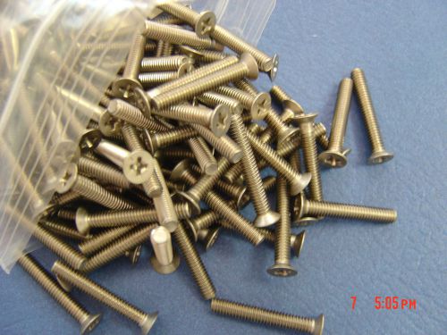 6-32 X 5/16&#034; Stainless Steel Flat Head Screws