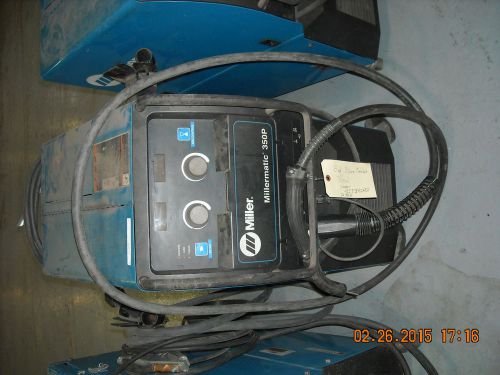 MILLERMATIC 350P MIG WELDER item #213