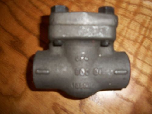SMITH FORGED STEEL VALVE 1/2&#034; OC80 A105NLC FREE SHIPPING