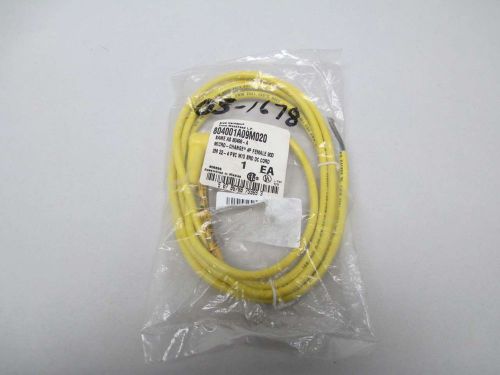 NEW BRAD HARRISON 804001A09M020 MICRO-CHANGE 4P 2M PVC CABLE 250V-AC 4A D367852