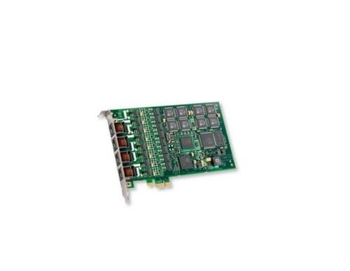 Dialogic D4PCIU4SEW D4PCIU4SEQ PCI Express x1 Voice Board 4 Analog port(s) 31093