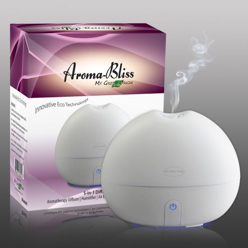 Aroma bliss ultrasonic essential oil aromatherapy diffuser humidifier purifier for sale