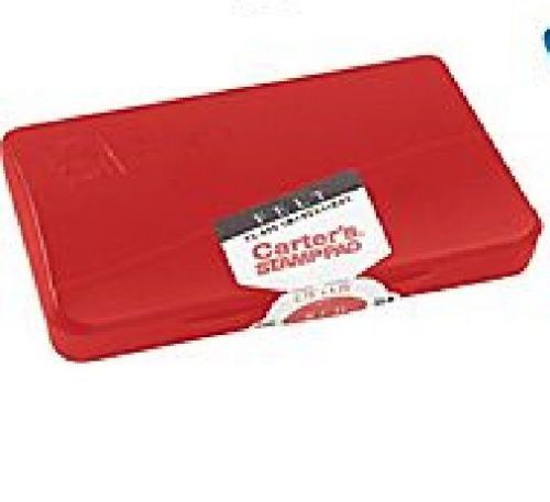 Carter&#039;s Felt Stamp Pads, Red, 2 3/4&#034; x 4 1/4&#034;, Brand New