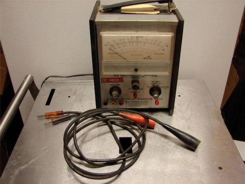 Sencore Beta Cal CE 4802 Dynamic In-Circuit Transistor Tester