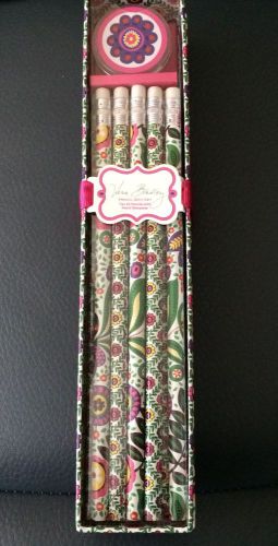 Vera Bradley Viva La Vera Pencil &amp; Sharpener NIB