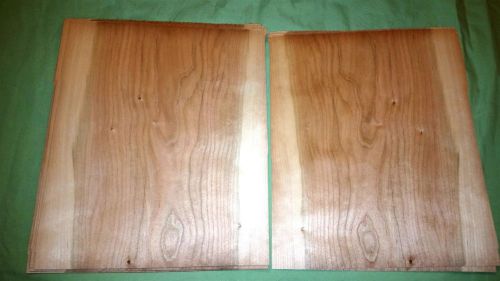 Cherry 12.75 x 11 wood Veneer  (#v1686)