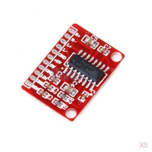 5pcs 2-channel 3w class d pam8403 audio amplifier board 5v usb power supply for sale