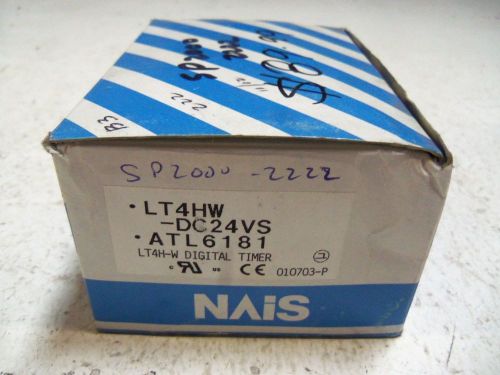 NAIS LT4HW-DC24VS DIGITAL TIMER ALT6181 *NEW IN BOX*