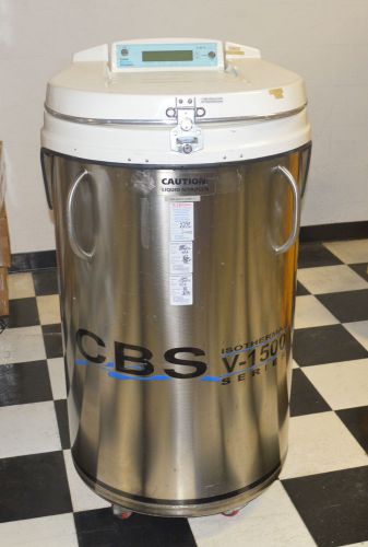 CBS ISOTHERMAL 2300 LIQUID NITROGEN BIOGENIC CRYO TANK V-1500