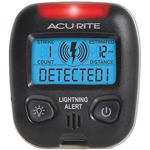 Chaney instrument 02020 acu-rite portable lightning detector-lightning detector for sale