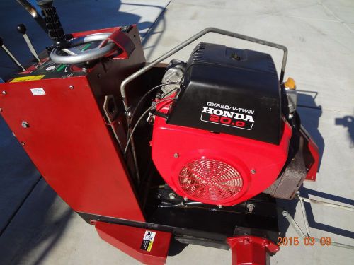 Mk2020h 20hp concrete saw  100 hours honda 20 hp motor for sale