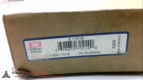 TB WOODS E11516 - SG BUSHING, NEW