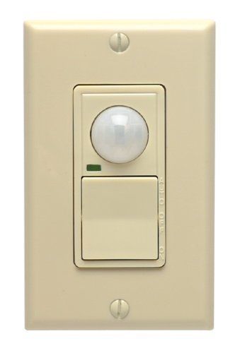 LEVITON DECORA MOTION ACTIVATED LIGHT CONTROL SWITCH 6780-A ALMOND