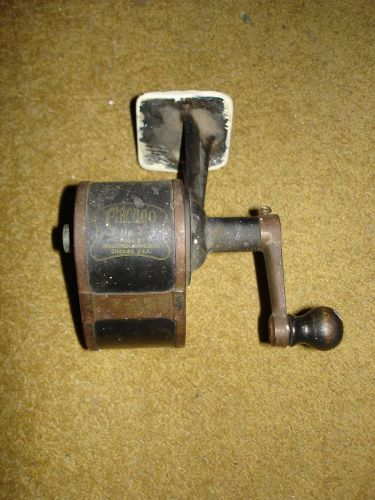 Vintage Chicago Pencil Sharpener No 2 Spengler-Loomis MFG Wall Mount