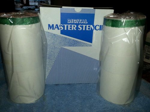 Digital master stecil dl a4-63 1 box w/2 roll per box for sale