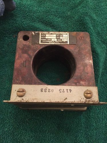 Electromagnetic Indust Current Transformer/ Model 7LM / Ratio 575/5 / Volt Amp 5