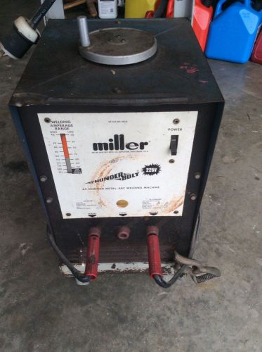 Welder Miller Thunder Bolt 225