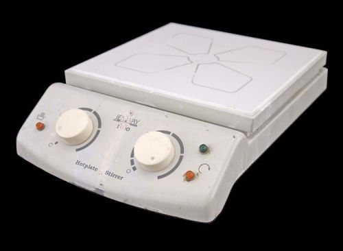 Jenway 1000 8.25&#034;x 8.25&#034; 0-2000rpm 450°c 500w lab magnetic hotplate stirrer for sale