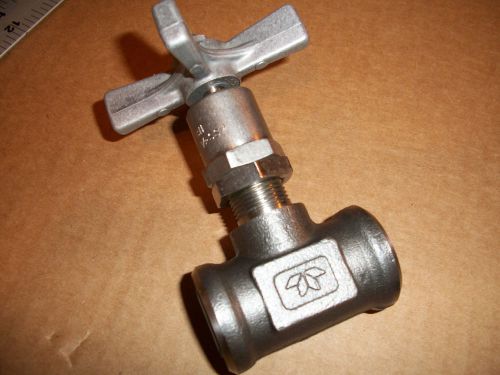 Parker globe pressure needle value 154 1/2ssp 4820-01-046-4629 1/2&#034; for sale