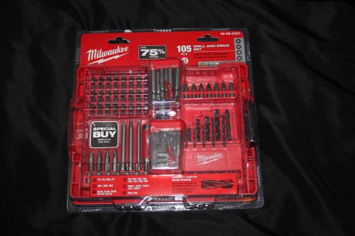 Milwaukee Bit Set 105 Piece Drill And Drive