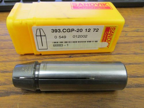 SANDVIK COROMANT 393.CGP-20 12 72 Hydro-Grip Pencil collet