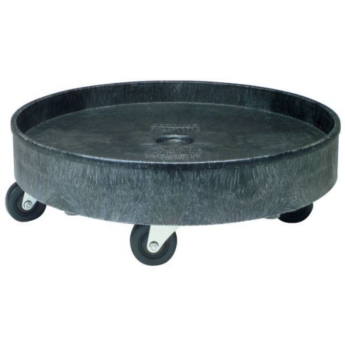 RUBBERMAID Universal Drum Dolly - Black