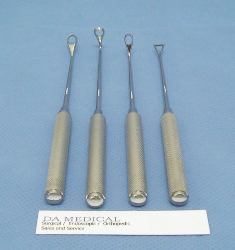 Storz Coakley Antrum Curette Set, Sizes 1 - 3 - 5 - 6, German, ENT