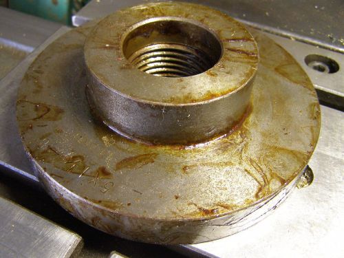 LATHE 5 &#034; DIAM.FACE PLATE WITH 1 1/2&#034;- 8 TPI =LOGAN,ATLAS,S.BEND,CRAFTSMAN