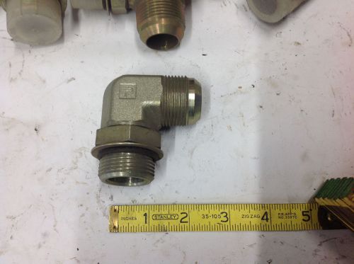 16M SAE x 16M JIC 90 Degree Elbow Hydraulic Fitting. NEW