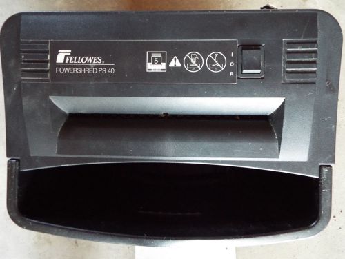 Fellowes Powershred PS-40 Paper Shredder Strip Cut