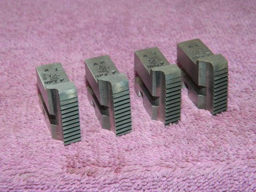 GEOMETRIC by GREENFIELD TRW 1/2 NPTF FOUR DIE THREAD CHASER SET!sj