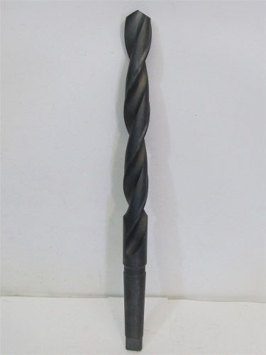 1-21/64&#034;, #4MT, HSS, Extra Long Taper Shank Drill Bit