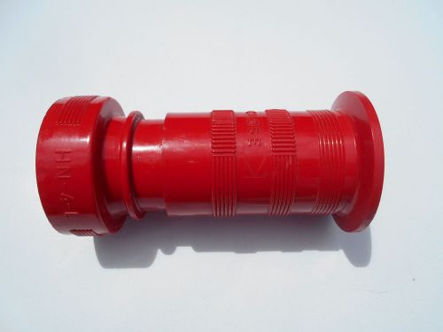 Vintage wilco fire hose nozzle hn4l hn-4-l- 1-1/2&#034; nos for sale