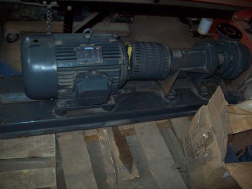 2008 GUSHER 20 HP CENTRIFUGAL PUMP 2 1/2&#034; X 3&#034; 280 GPM P2 5X3-7SEH-CBM-A LEESON