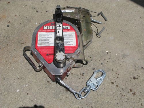 MILLER MIGHTEVAC 50ft retrieval winch w/bracket - MR50GB