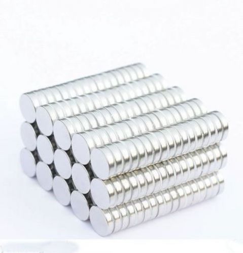 100pcs Tiny Disc 2X1mm Neodymium N50 Rare Earth Strong Magnets Craft Models