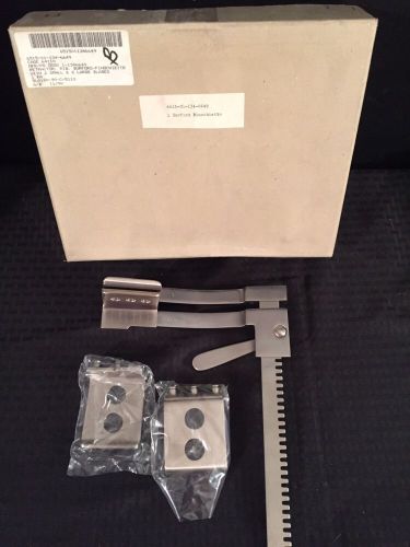 NEW OROX Rib Retractor Burford Finochietto w/2 Small &amp; 2 Large Blades 1-1346649