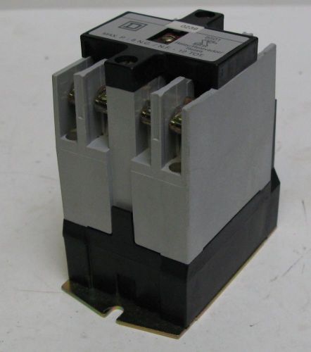 Square d 2no industrial control relay 8501-x020-v02 120vac coil  new for sale