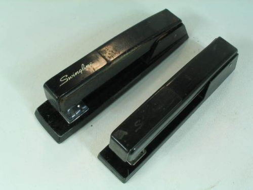 Swingline 747 Desktop Stapler Lot of 2 Black Working